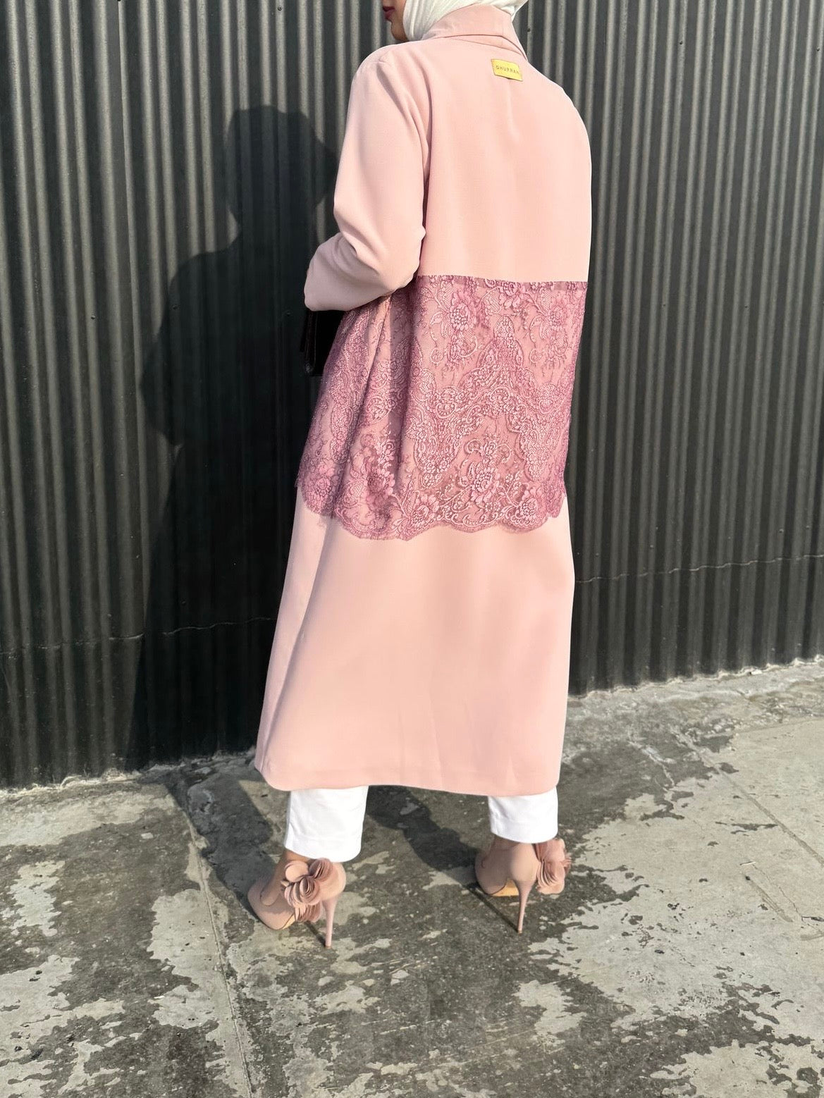 Pink Lace Jacket