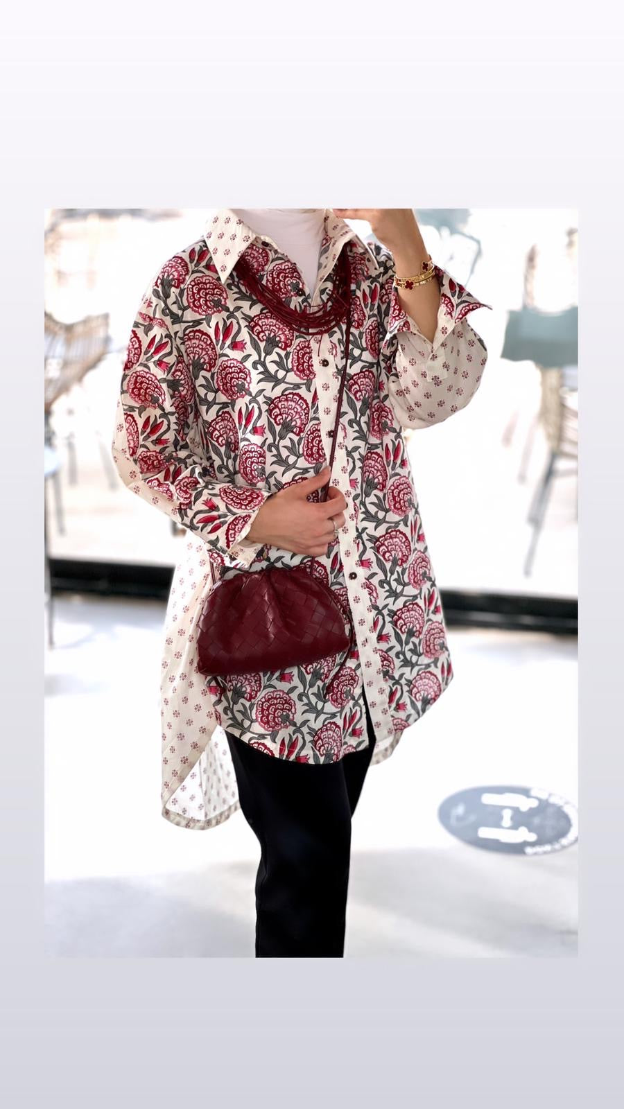 Cotton Floral Shirt