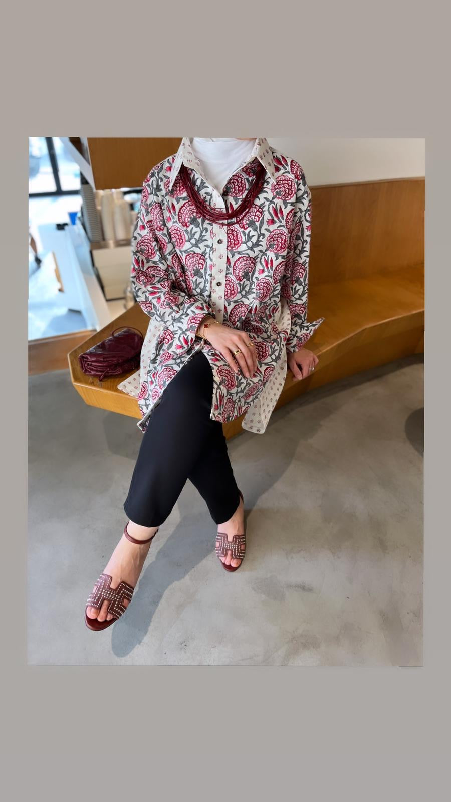 Cotton Floral Shirt
