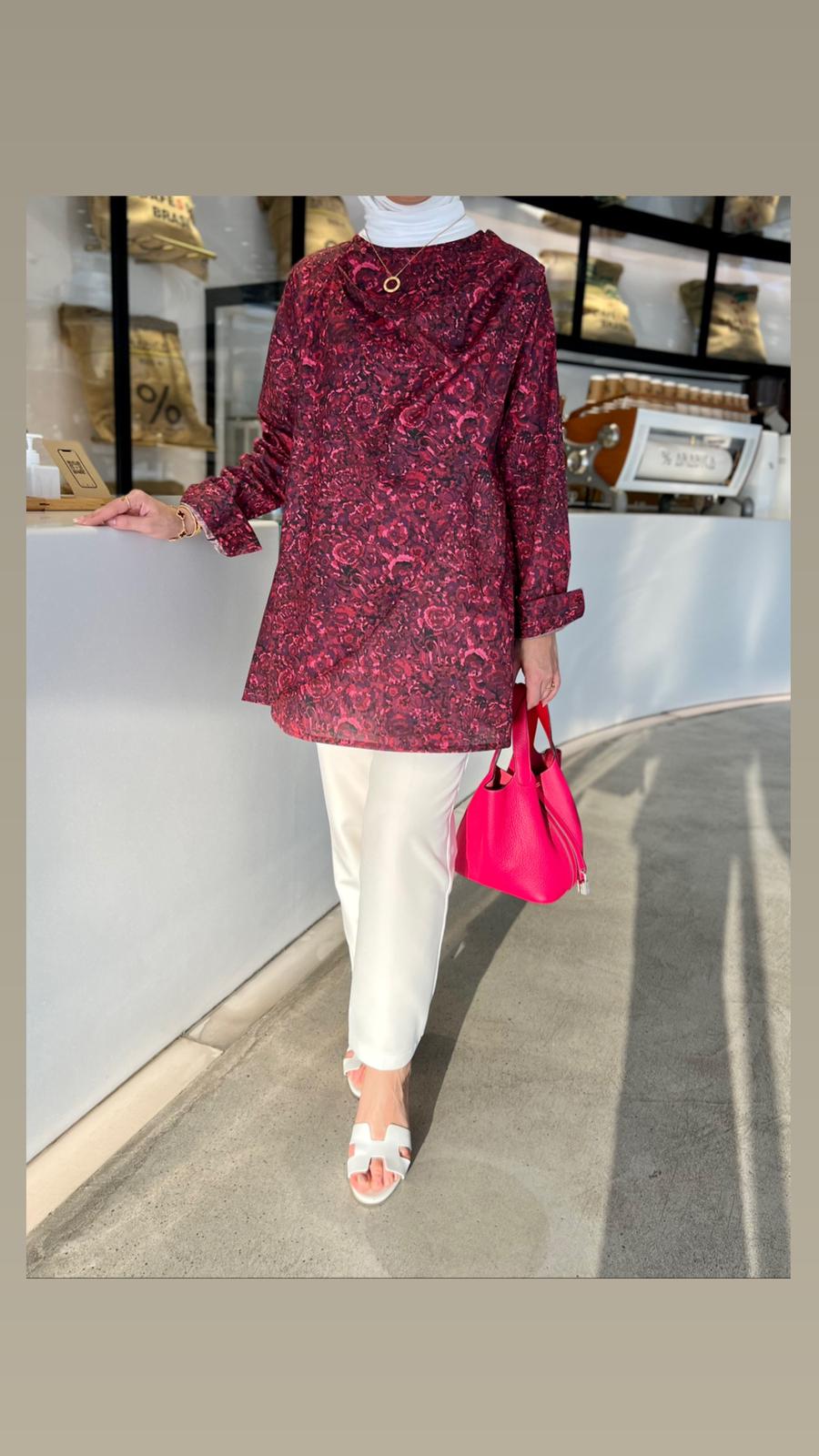 Pink Floral shirt