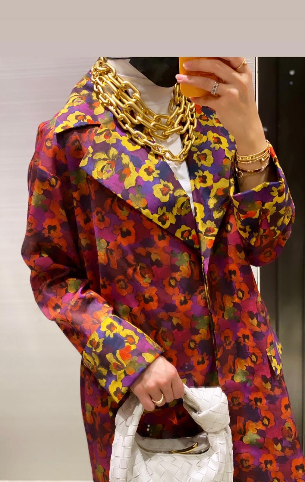 Floral Blazer
