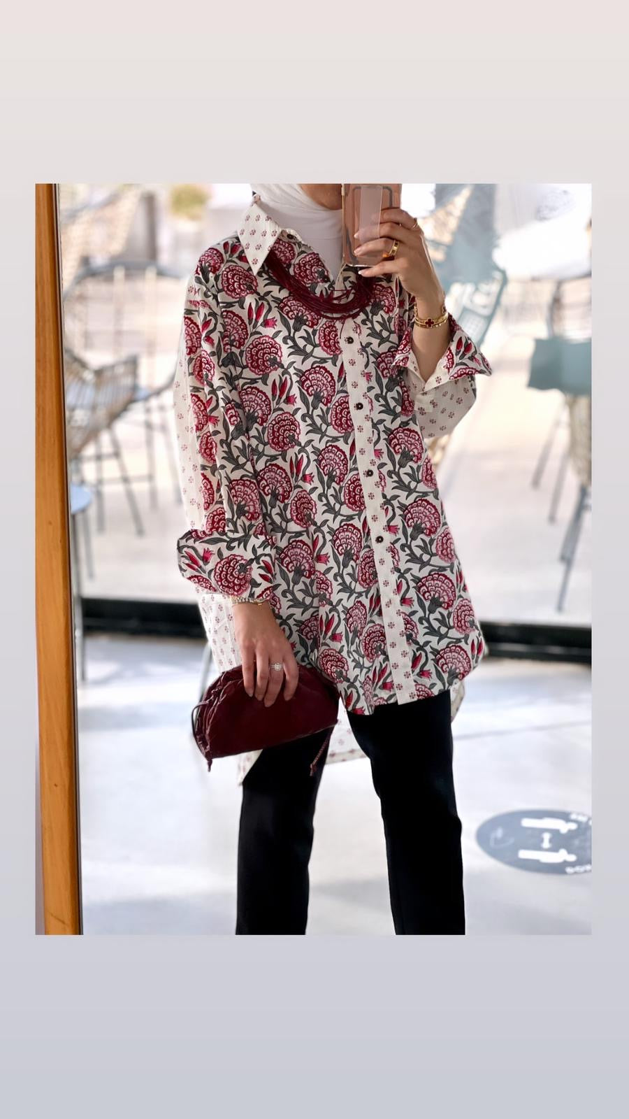 Cotton Floral Shirt